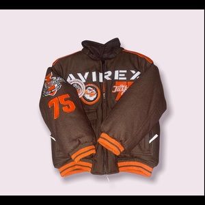Vintage avirex reversible bomber jacket